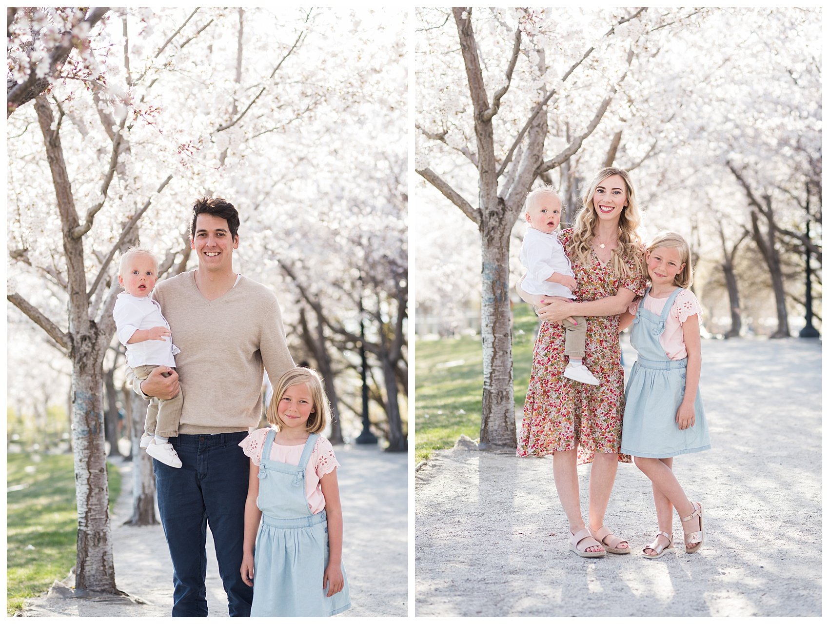 Utah State Capitol Cherry Blossoms, Draper Utah photographer, Utah family photographer