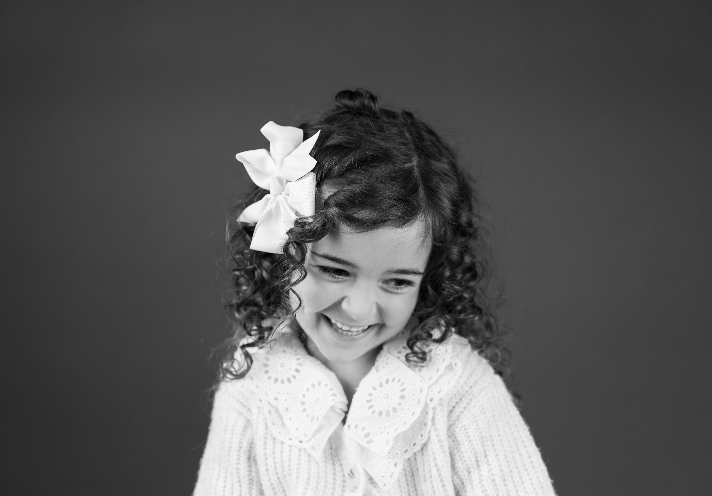black and white child portraits by utah family photographer