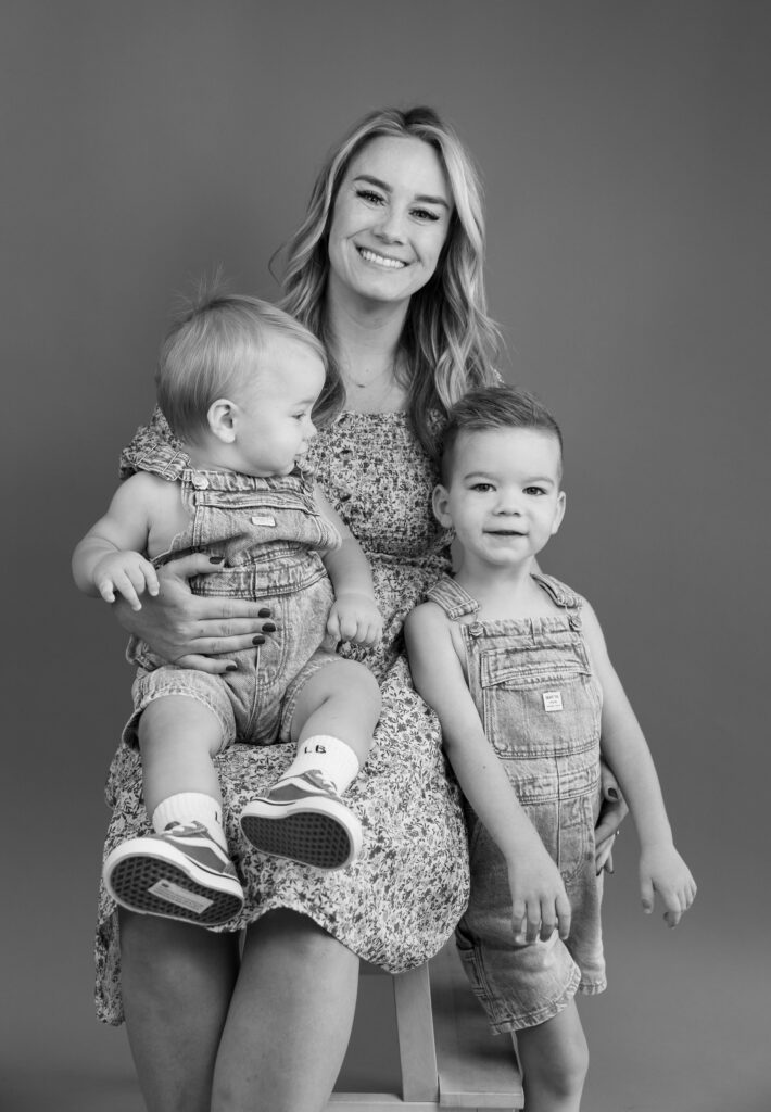 Jump in your child's studio session by Utah family photographer