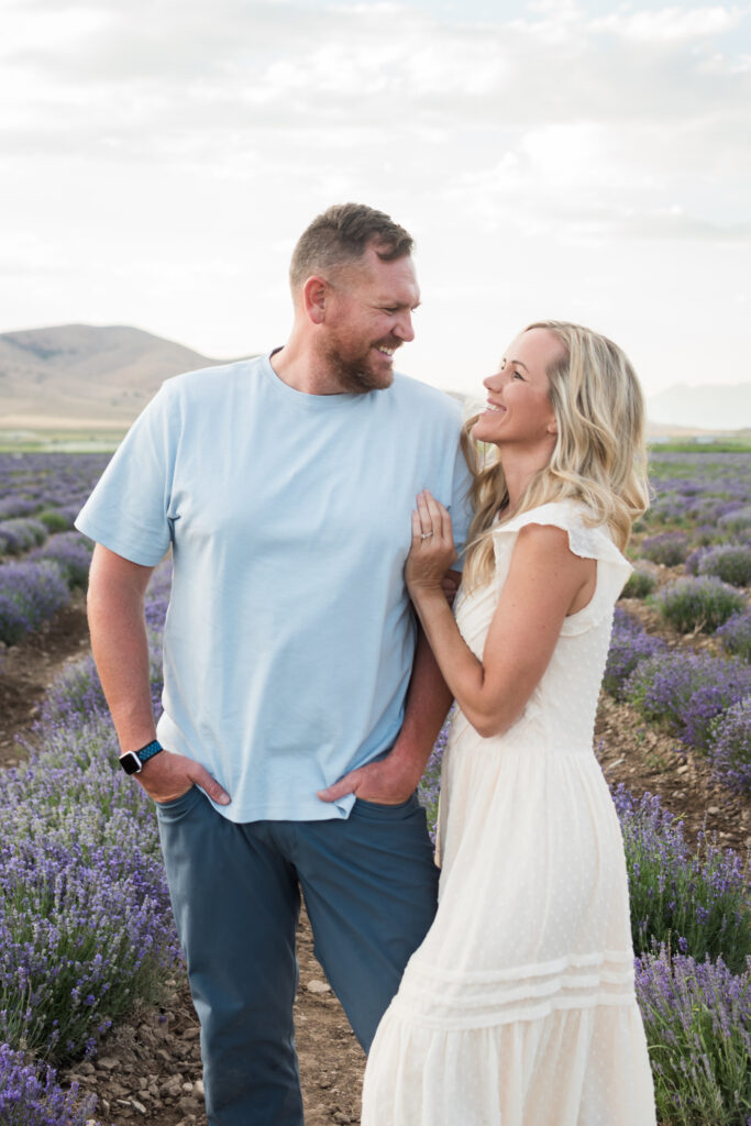 Family session at Young Living Farms